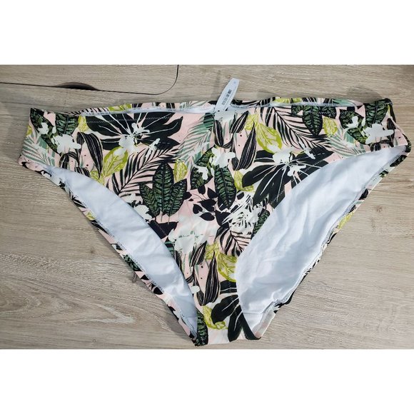 Adore Me Paradise Jungle Tankini Swimsuit Womens Plus Size 4X w/coverup New - Picture 2 of 5